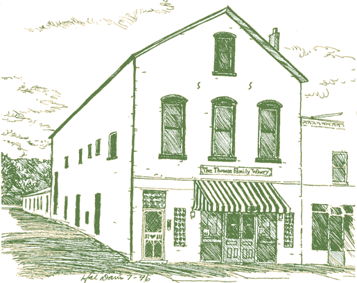 Drawing of the Thomas Family Winery